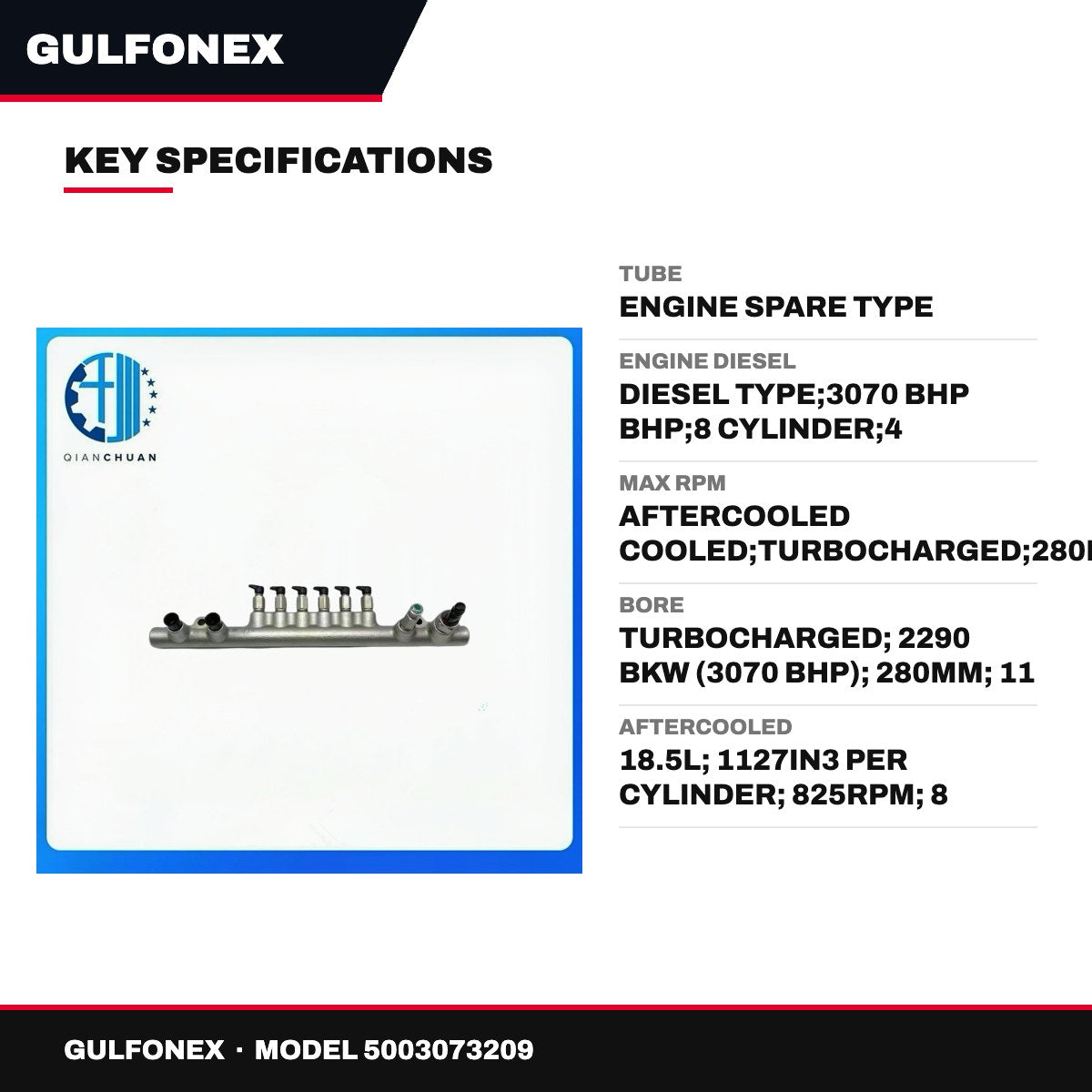 Tube – Engine Spare Type