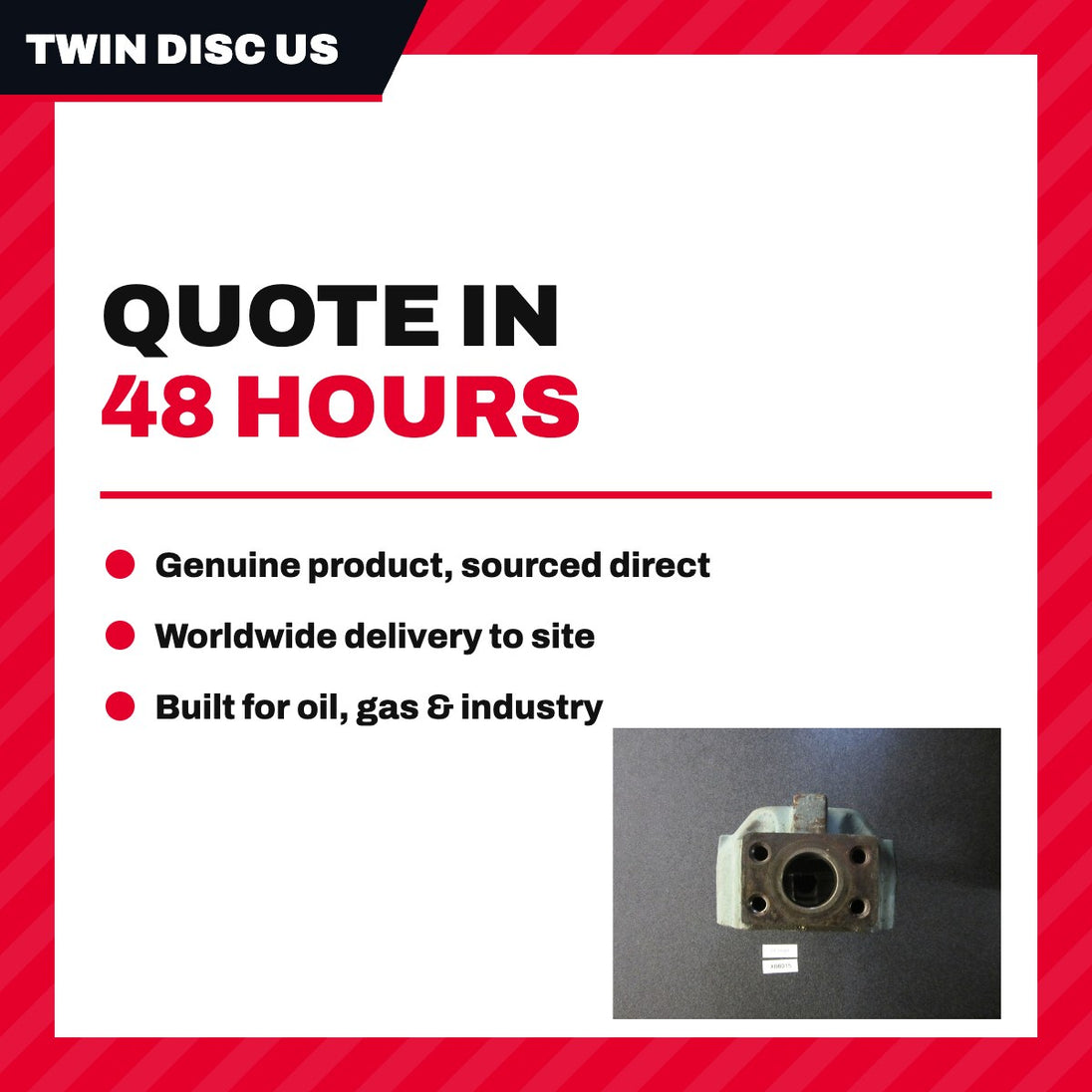 Twin Disc Us – Pump – Oil Type, Rh
