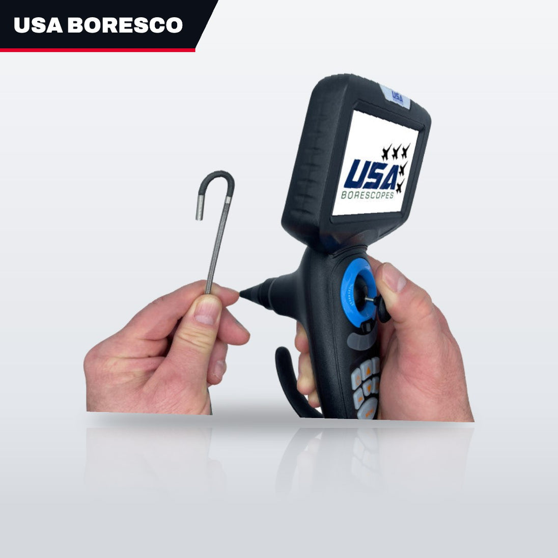 USA Borescope USA3000J-6-3 – Video Borescope System (Videoscope) – Flexible