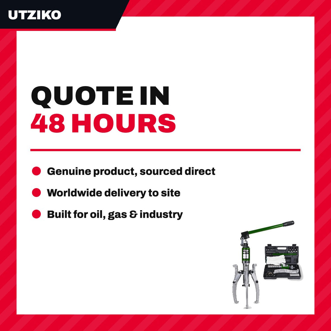 Utziko OTHERS – Hydraulic Puller.