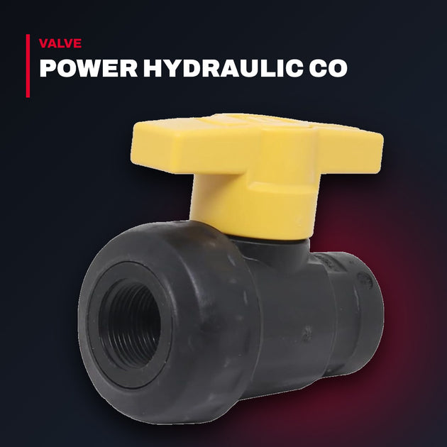 Valve – Ball Type, 240 Bar (3500 Psi) Supply
