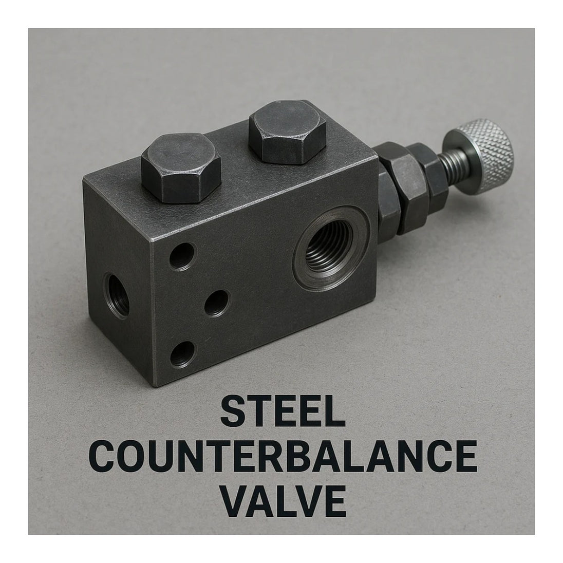 Valve – Counter Balance Type, 275 Bar (4000 Psi) Supply