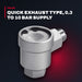 Valve – Quick Exhaust Type, 0.3 To 10 Bar Supply