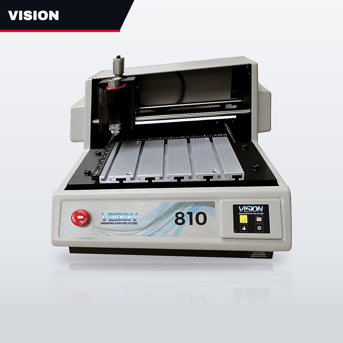 Vision VE 810 S5 – Rotary Engraver