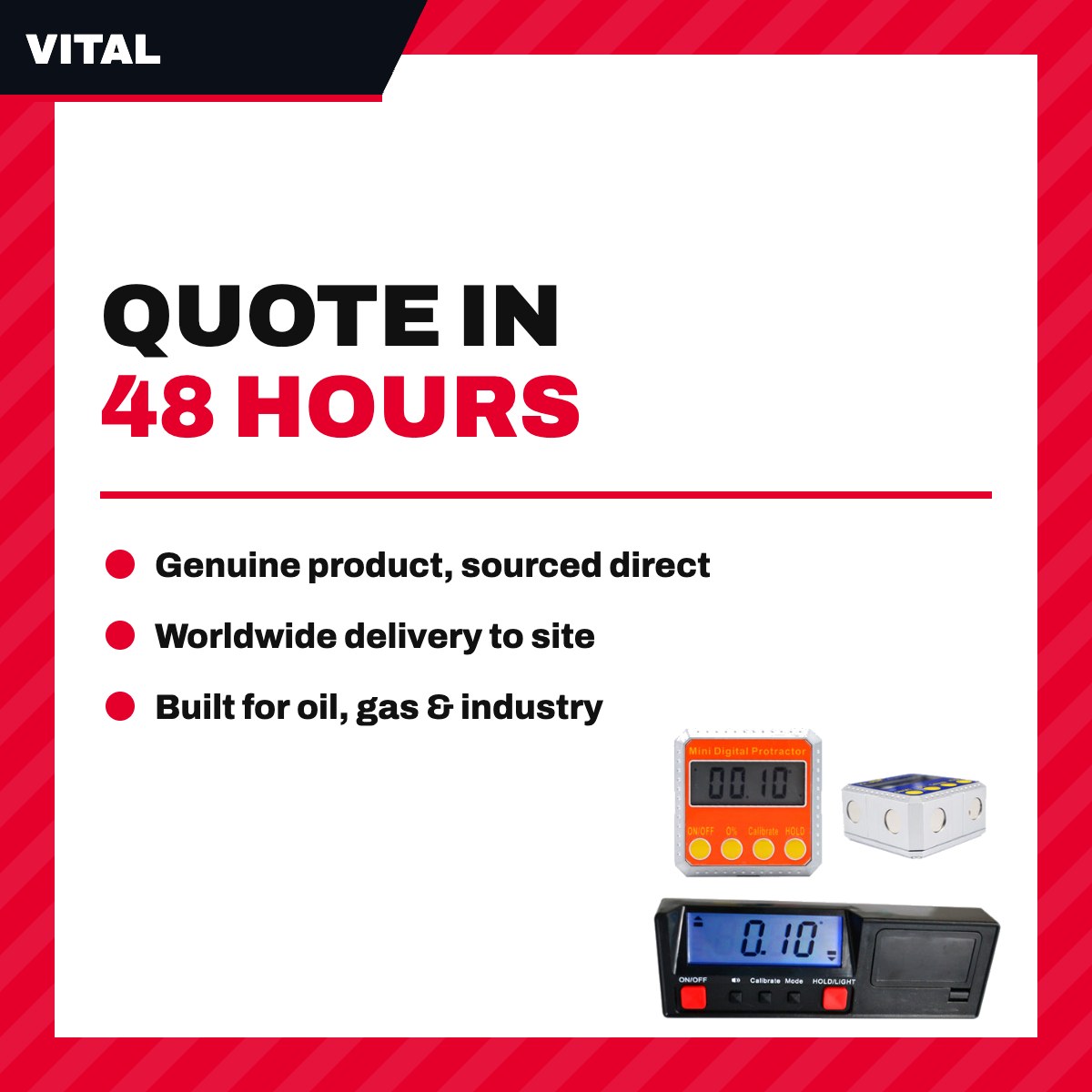 Vital OTHERS – Digital Level Compact Inclinometer