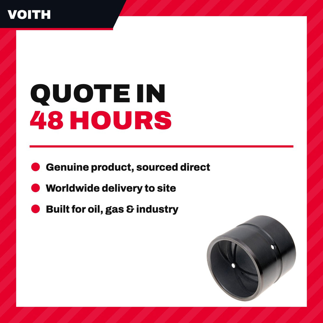 Voith – Bushing, 100/75X90