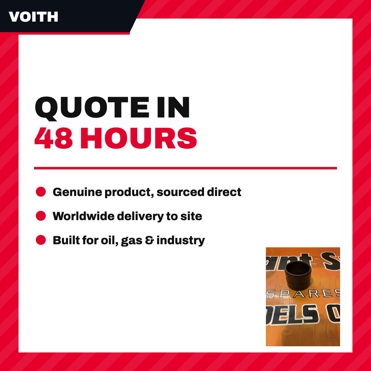 Voith – Bushing, 80/60X45
