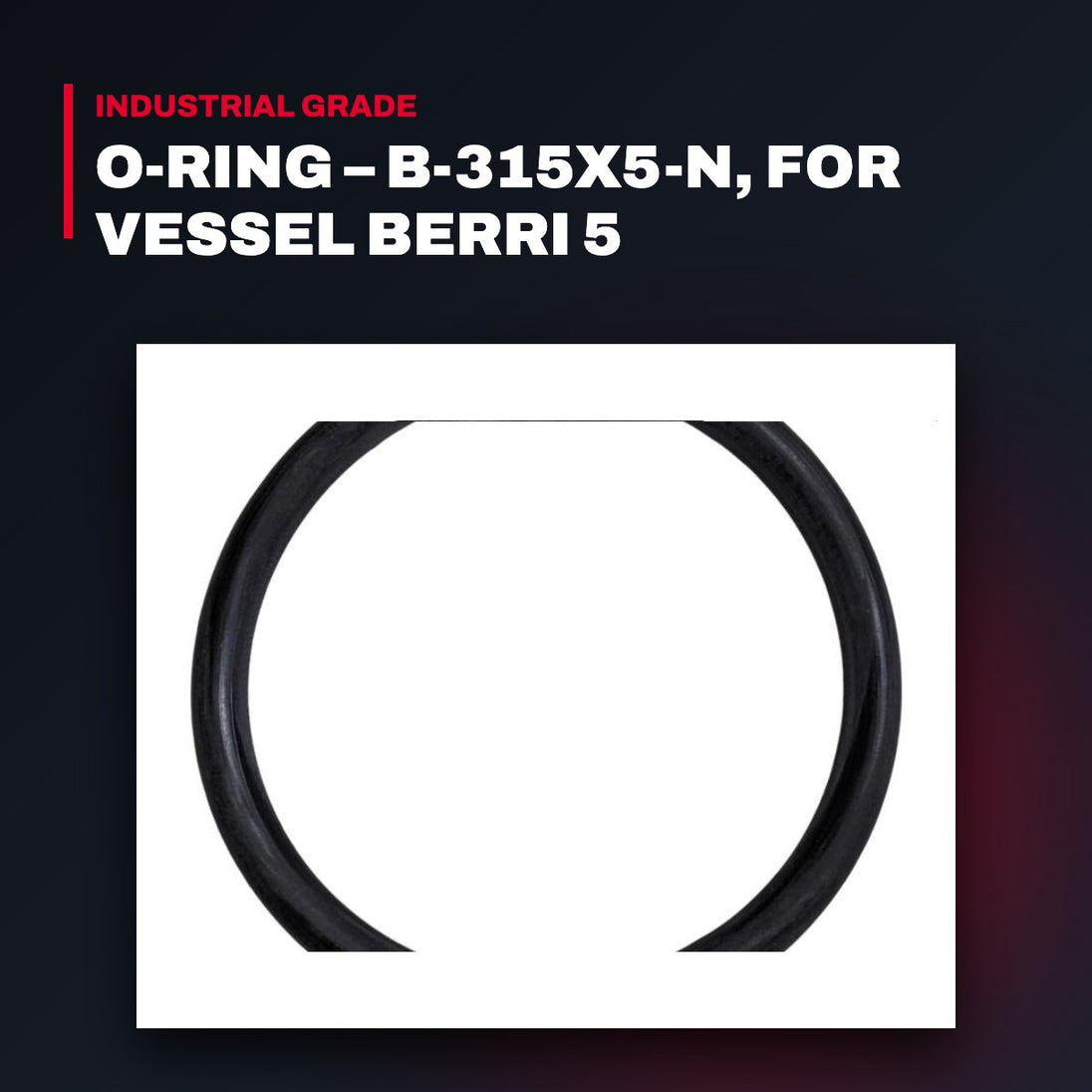 Voith – O-Ring, B-315X5-N, For Vessel Berri 5