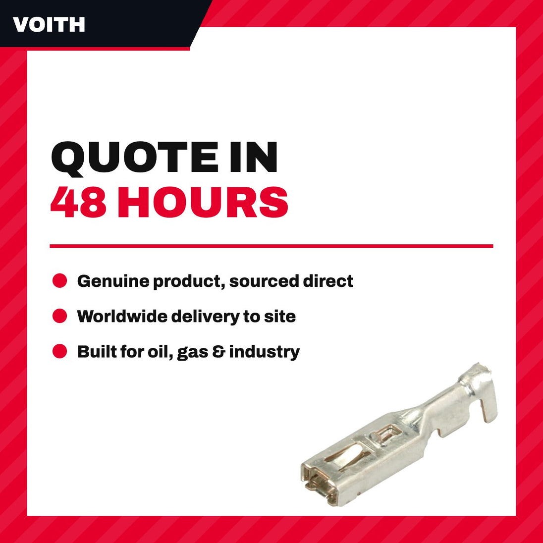Voith – Split Pin, 10X125