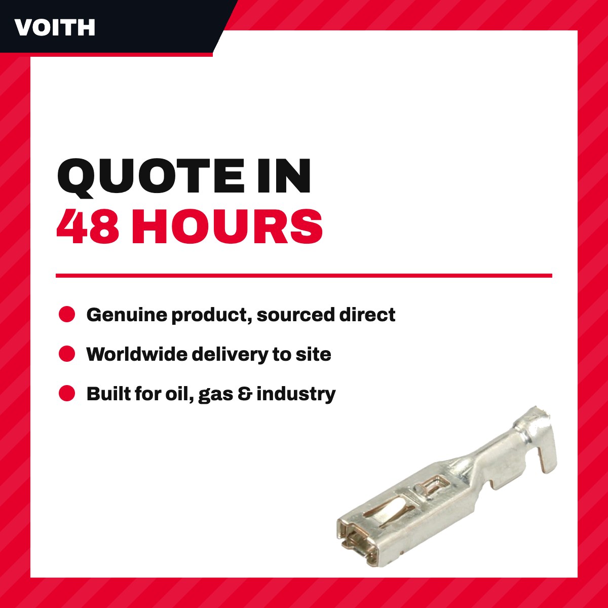 Voith – Split Pin, 10X125