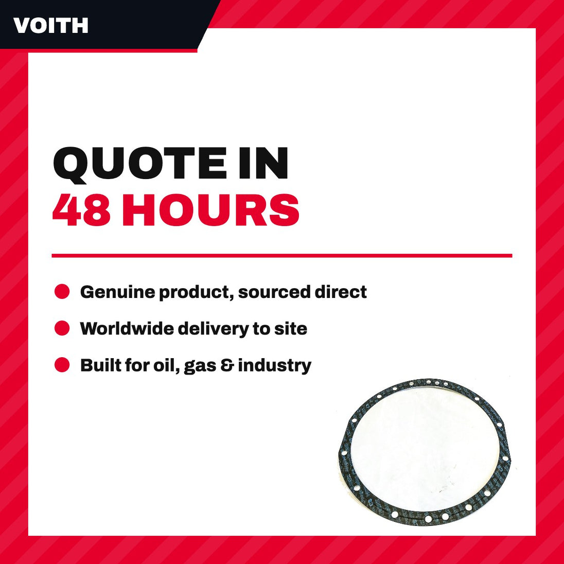Voith – Gasket, 3360/3190X2