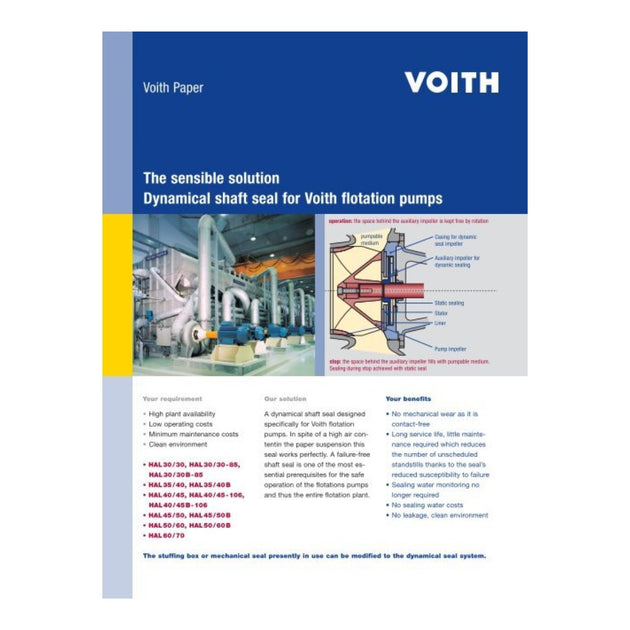 Voith 5002702544 – Seal – Size 2X360X580