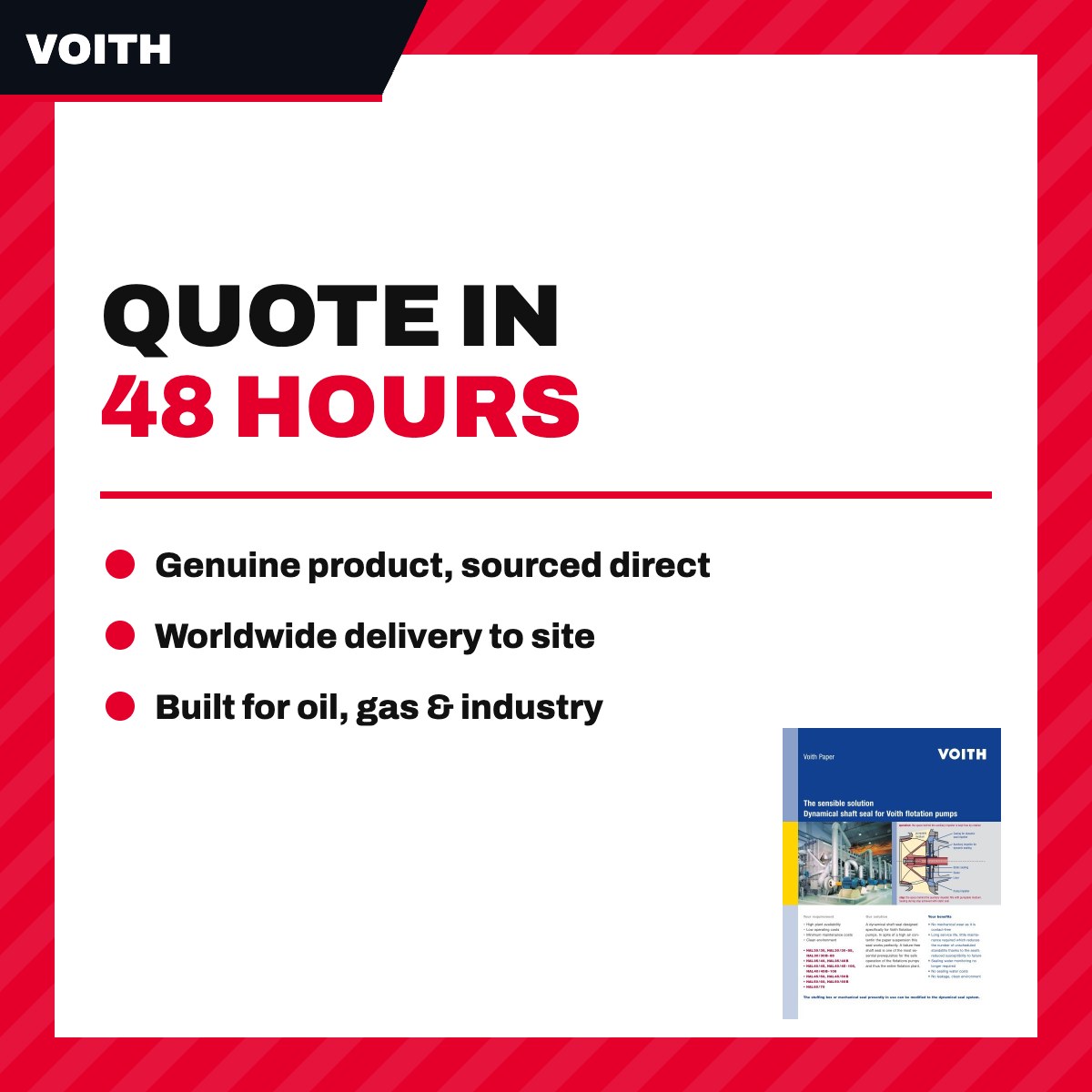 Voith – Seal, Size 400/350X1