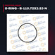 Voith – O-Ring, B-110.72X3.53-N