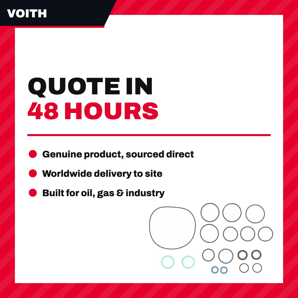 Voith – O-Ring, B-216X4-N