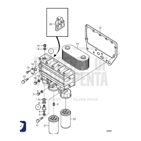 Volvo Penta 20405744 – Valve – Engine Type