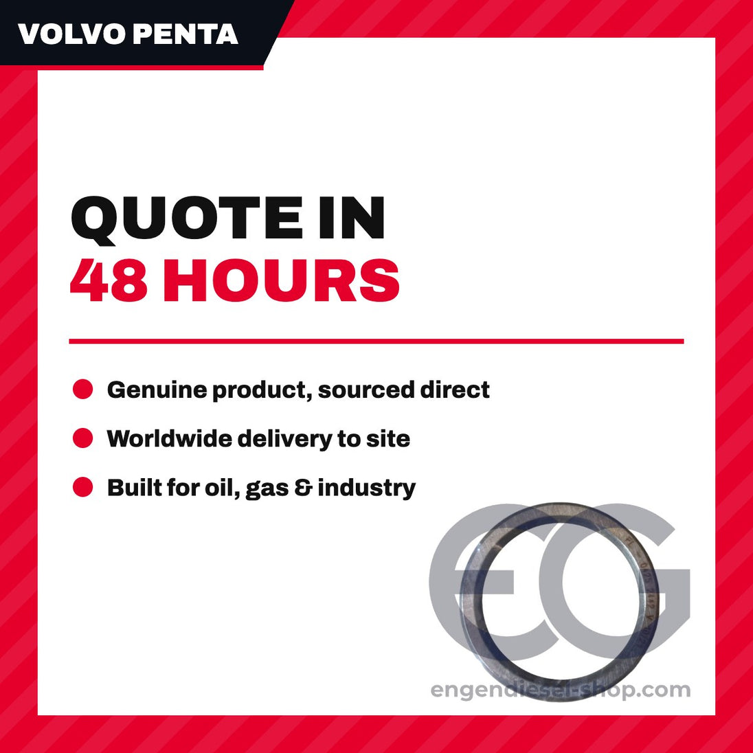Volvo Penta 20459962 – Valve – Seat Type
