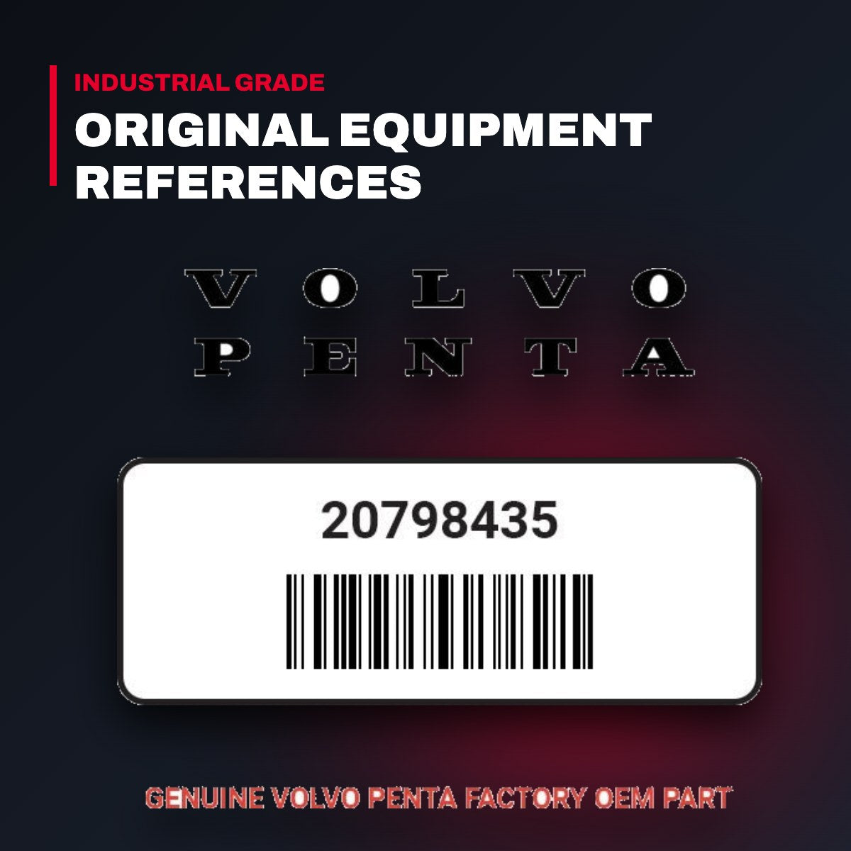Volvo Penta 20798435 – Pipe – Exhaust Type, .