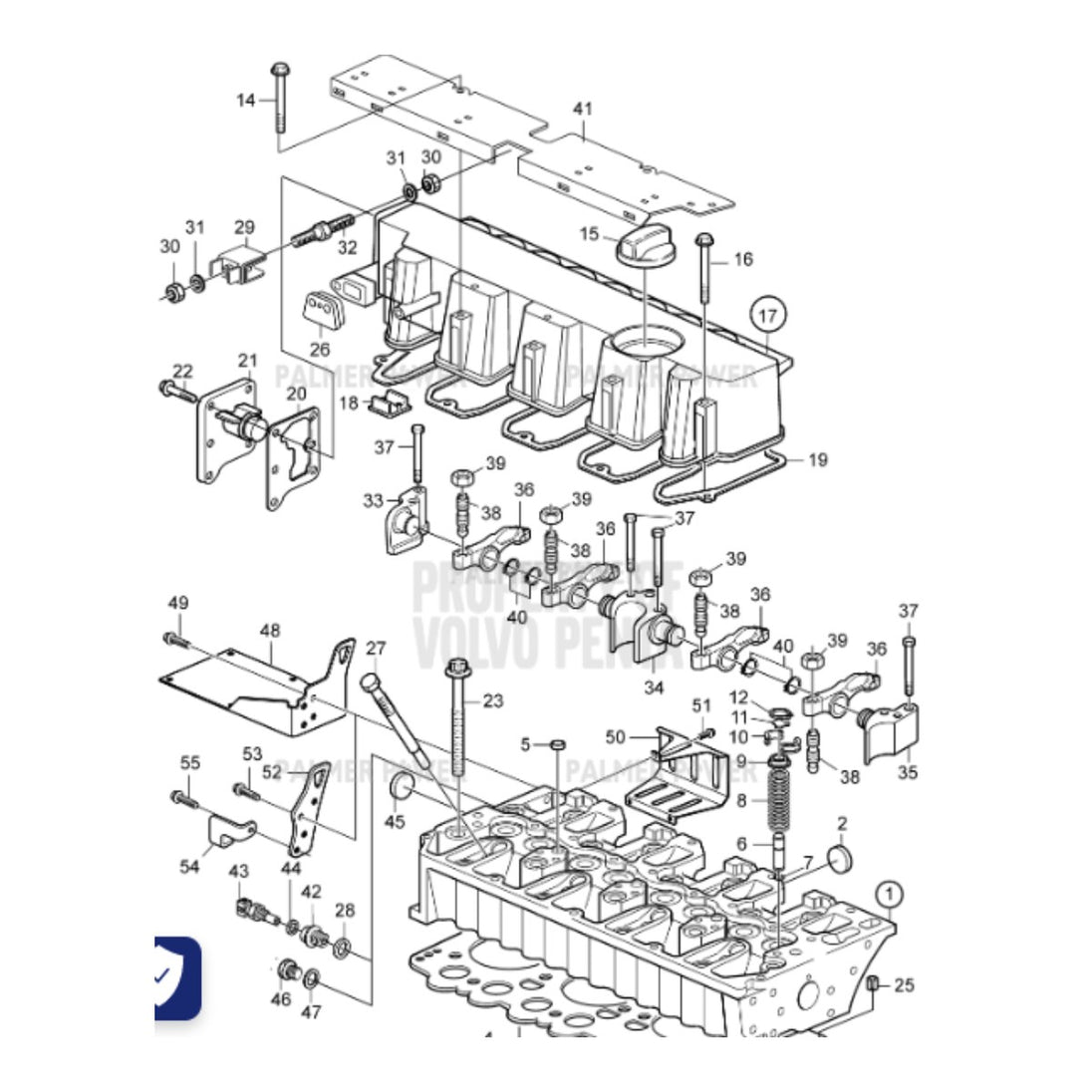 Volvo Penta 20913851 – Screw – Adjusting Screw Type