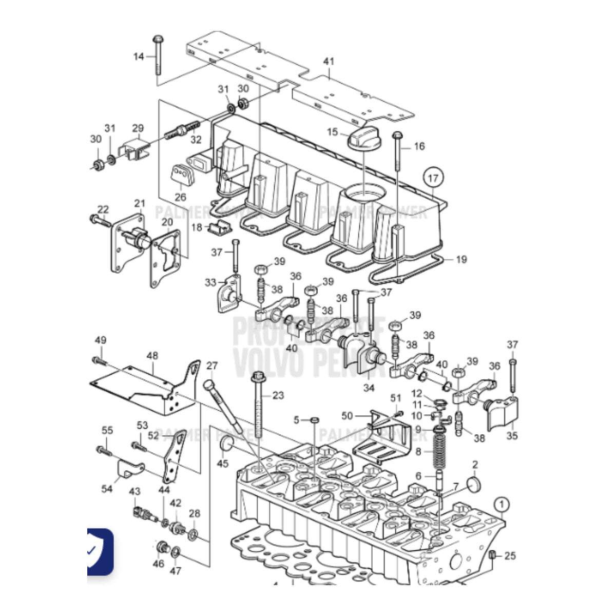 Volvo Penta 20913851 – Screw – Adjusting Screw Type