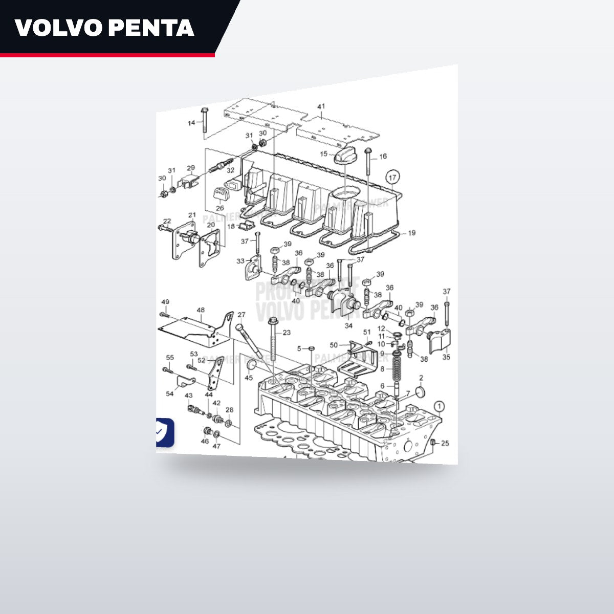 Volvo Penta 20913851 – Screw – Adjusting Screw Type