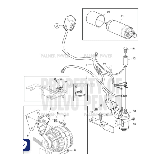 Volvo Penta 21120406 – Pump – Feed Pump Type