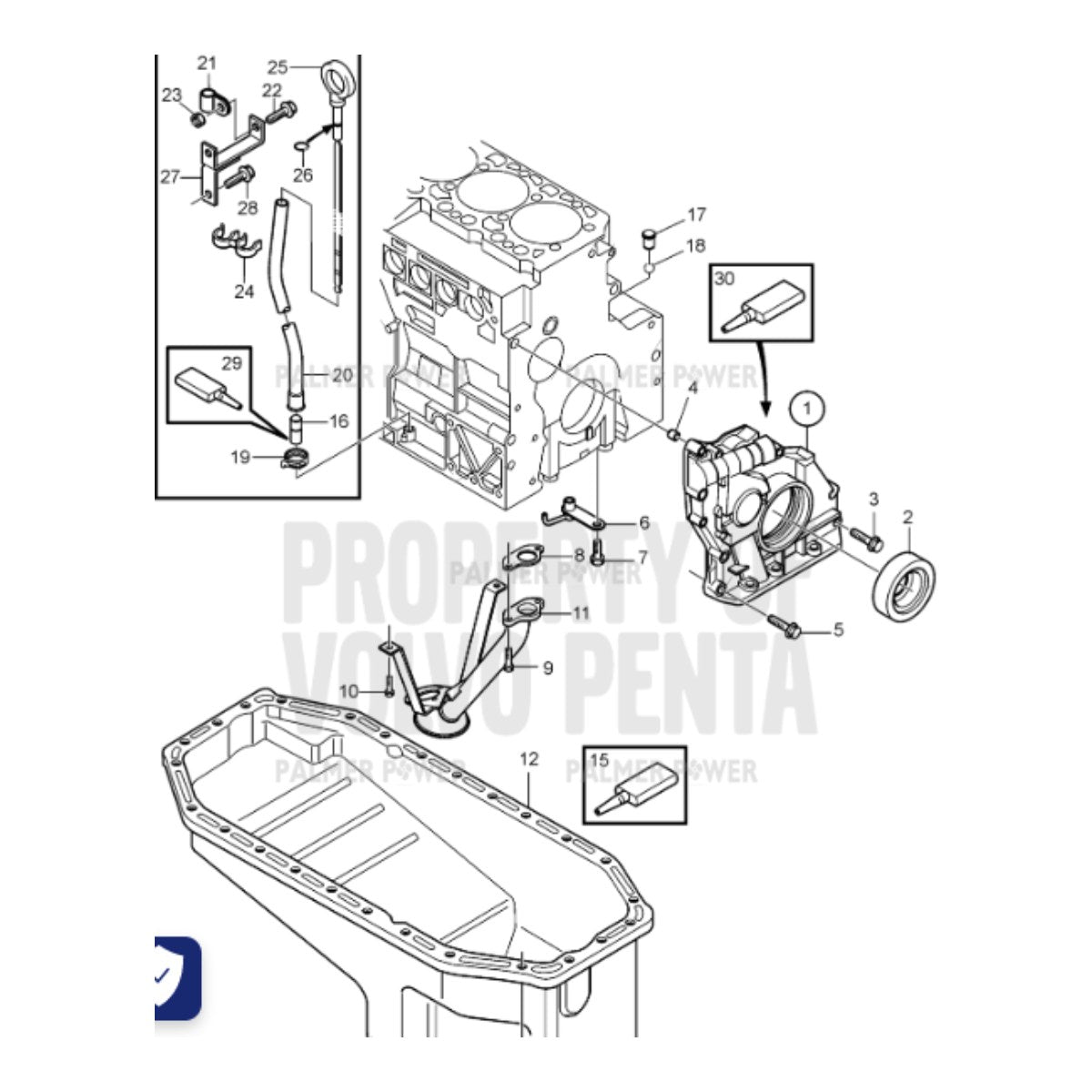 Volvo Penta 21306356 – Seal – Lip Seal Type