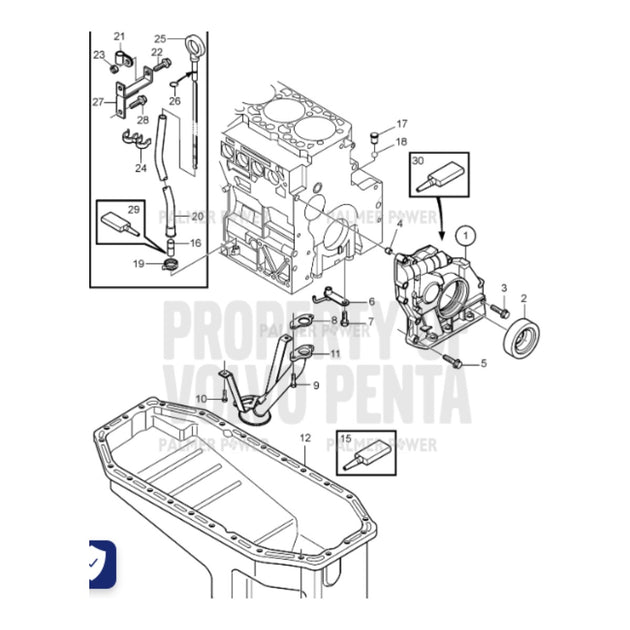 Volvo Penta 21306356 – Seal – Lip Seal Type