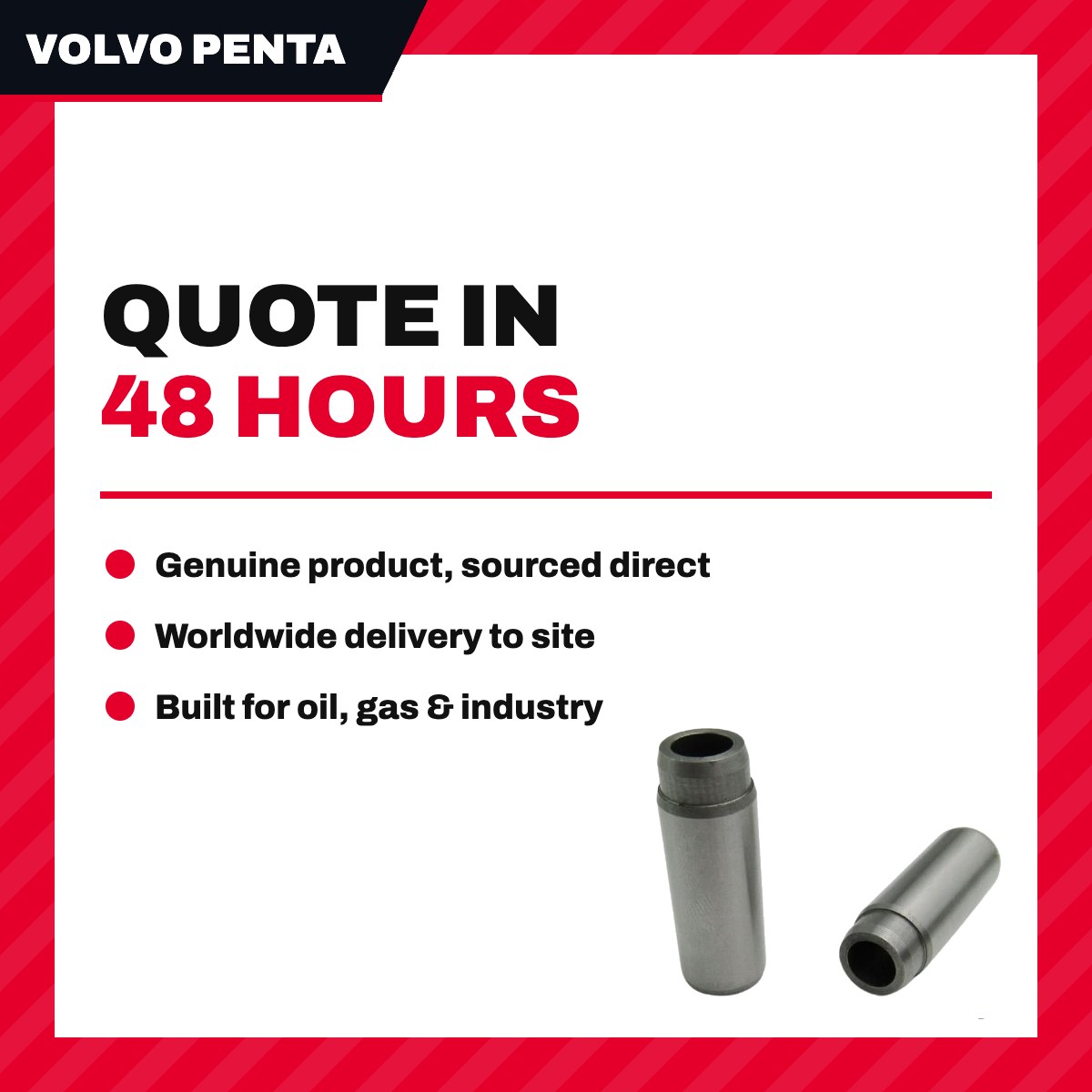 Volvo Penta 23935512 – Valve – Guide Type