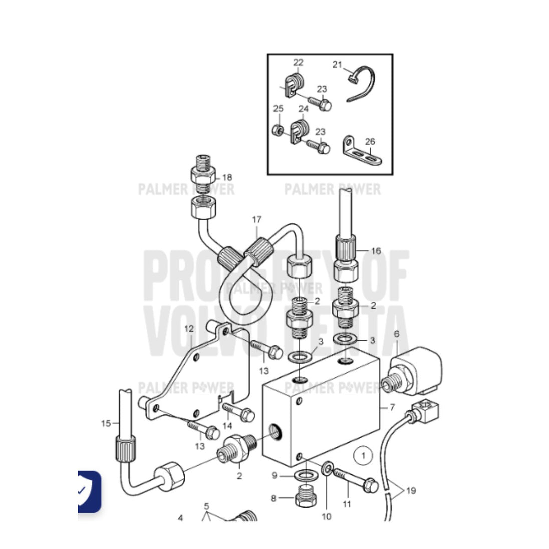 Volvo Penta 984466 – Nipple – Reduction Nipple Type