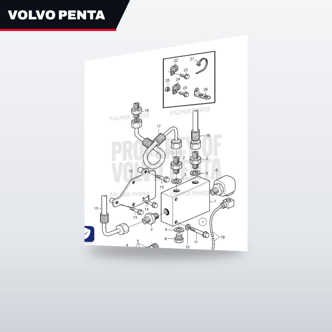 Volvo Penta 984466 – Nipple – Reduction Nipple Type
