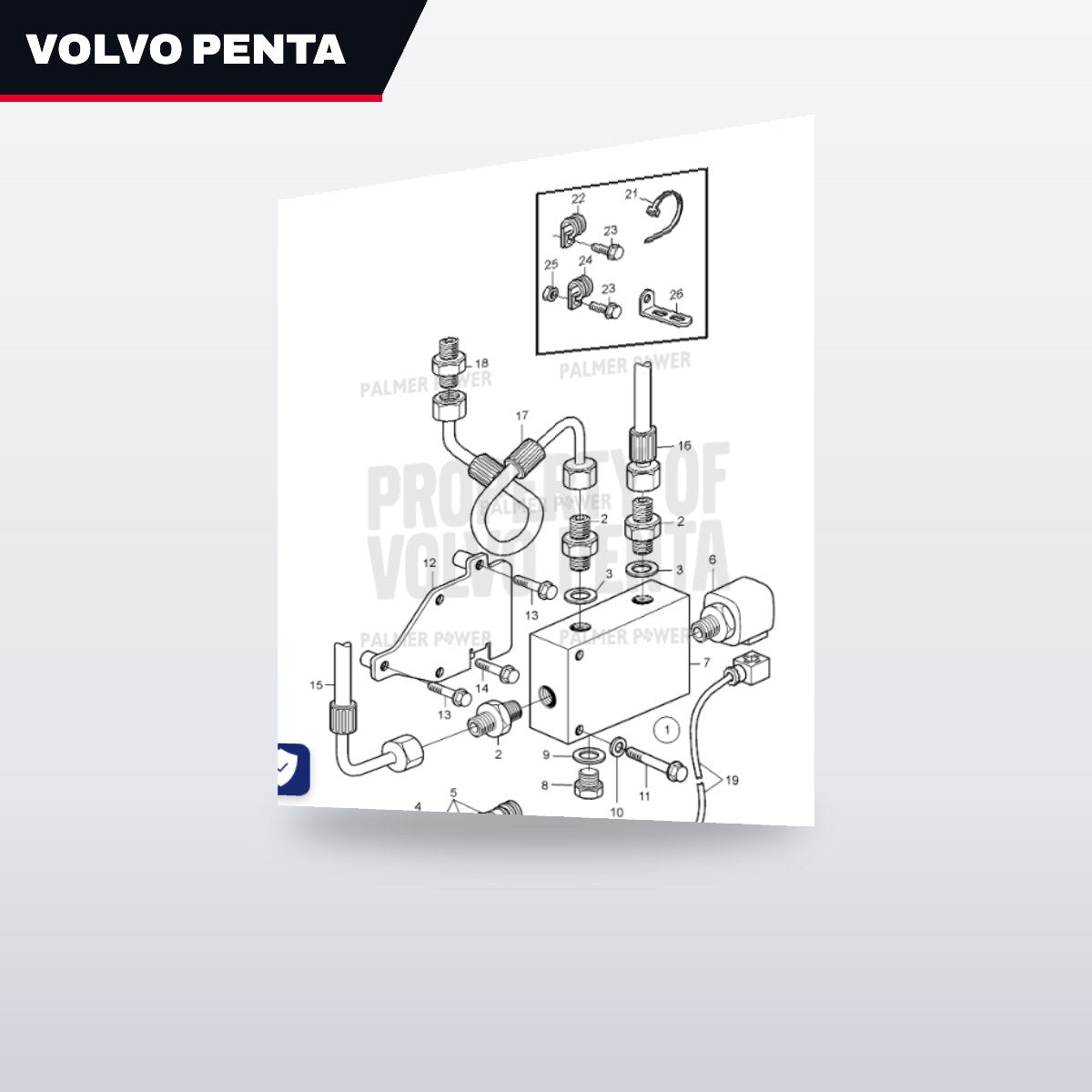 Volvo Penta 984466 – Nipple – Reduction Nipple Type