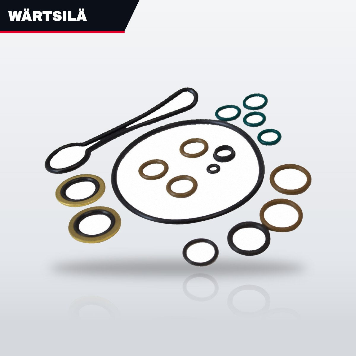 Wärtsilä – O-Ring, For Upper Gearbox, Cord With Vulcanized Joint