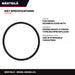 Wärtsilä – O-Ring, For Upper Gearbox, Cord With Vulcanized Joint