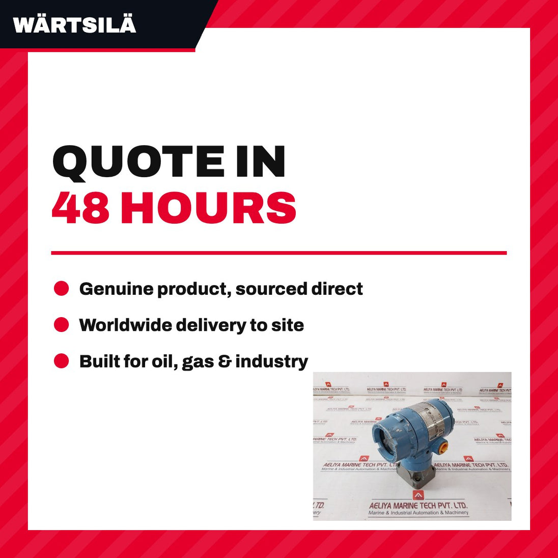 Wärtsilä – O-Ring, For Transmitter, Use in Transmitter Foundation