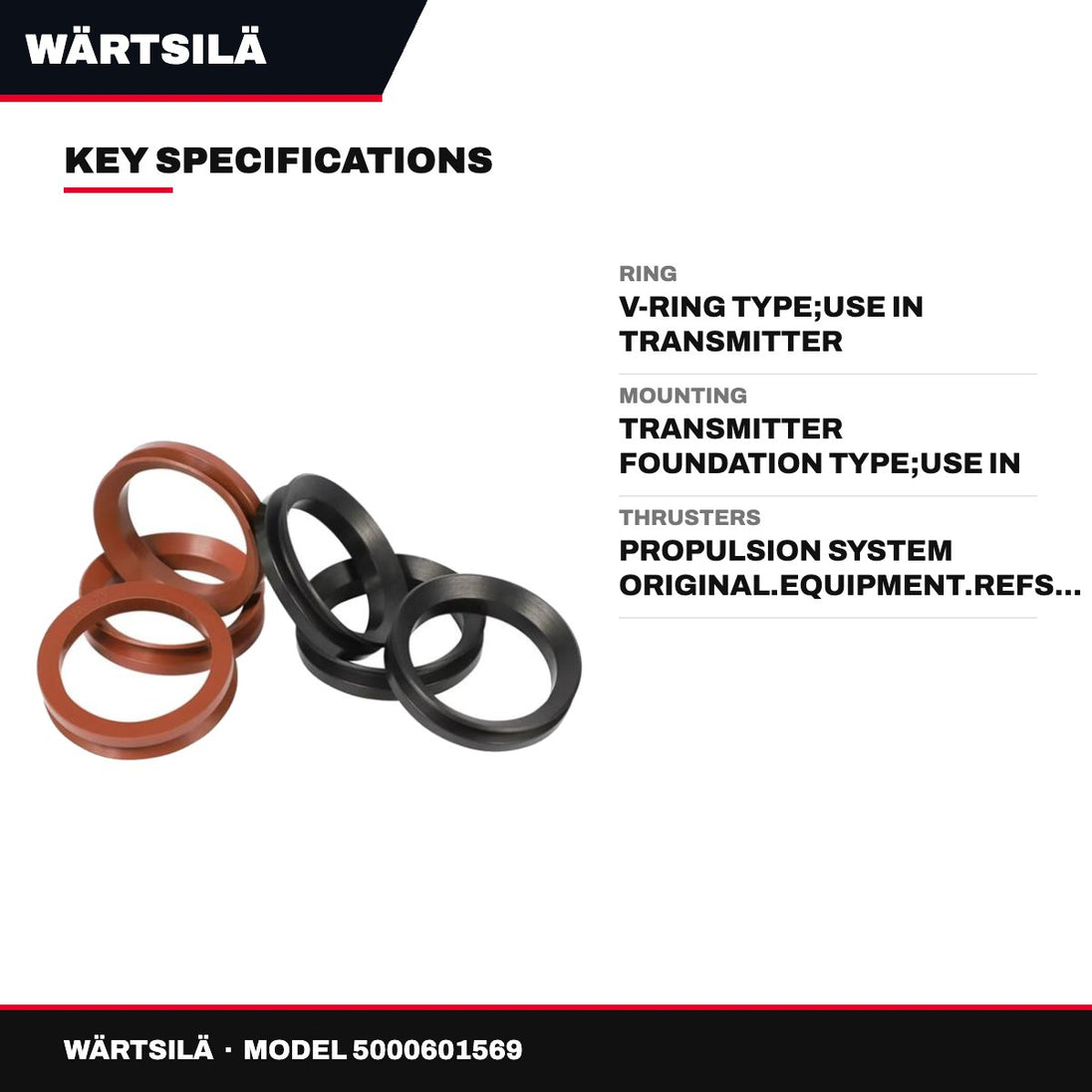 Wärtsilä – V-Ring, Use in Transmitter Foundation