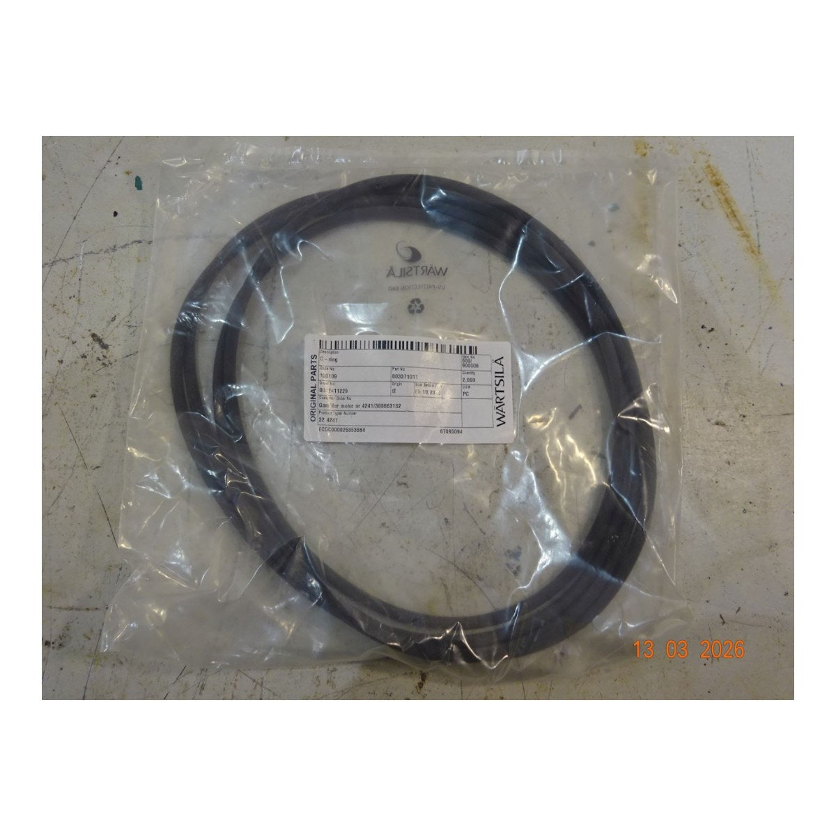 Wärtsilä – O-Ring Seal, Seamless