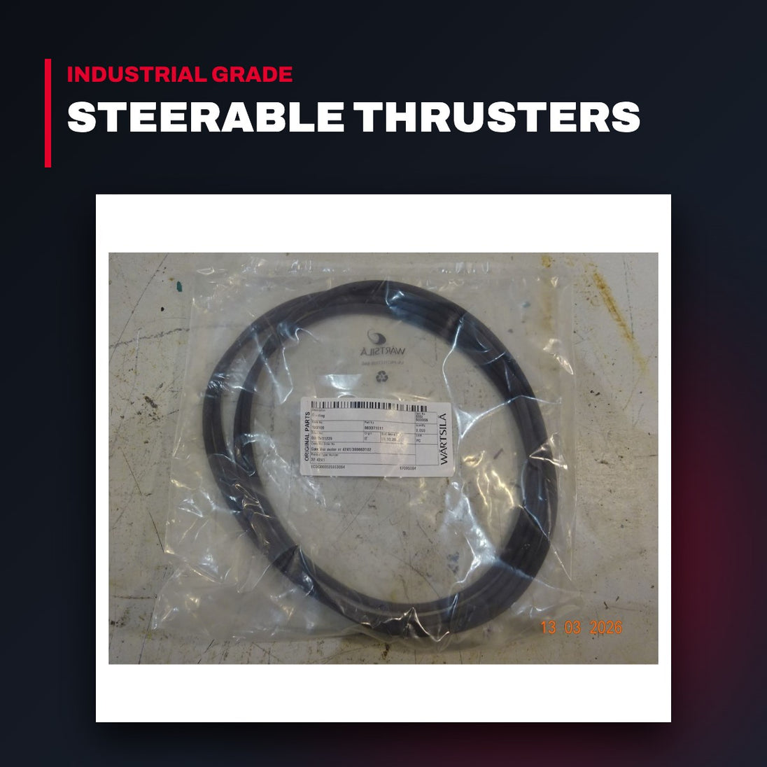 Wärtsilä – O-Ring Seal, Seamless