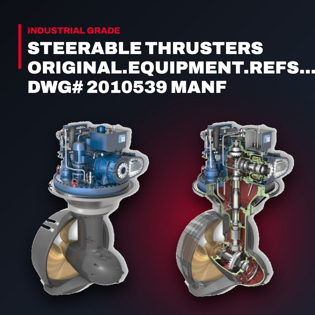 Wärtsilä 5000601803 – O-Ring – Use In Lower Gearbox F-2500, Steerable Thrusters
