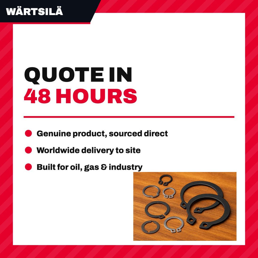 Wärtsilä – Retaining Ring, Dubo Retaining Ring