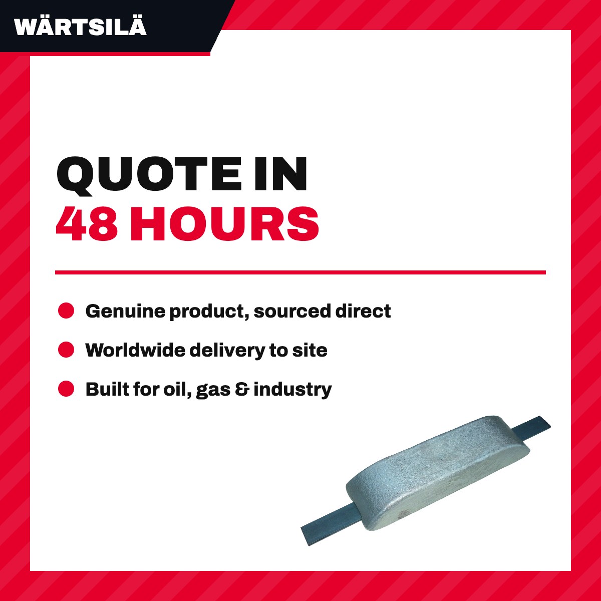 Wärtsilä – Anode, 2500 Anode, Aluminium