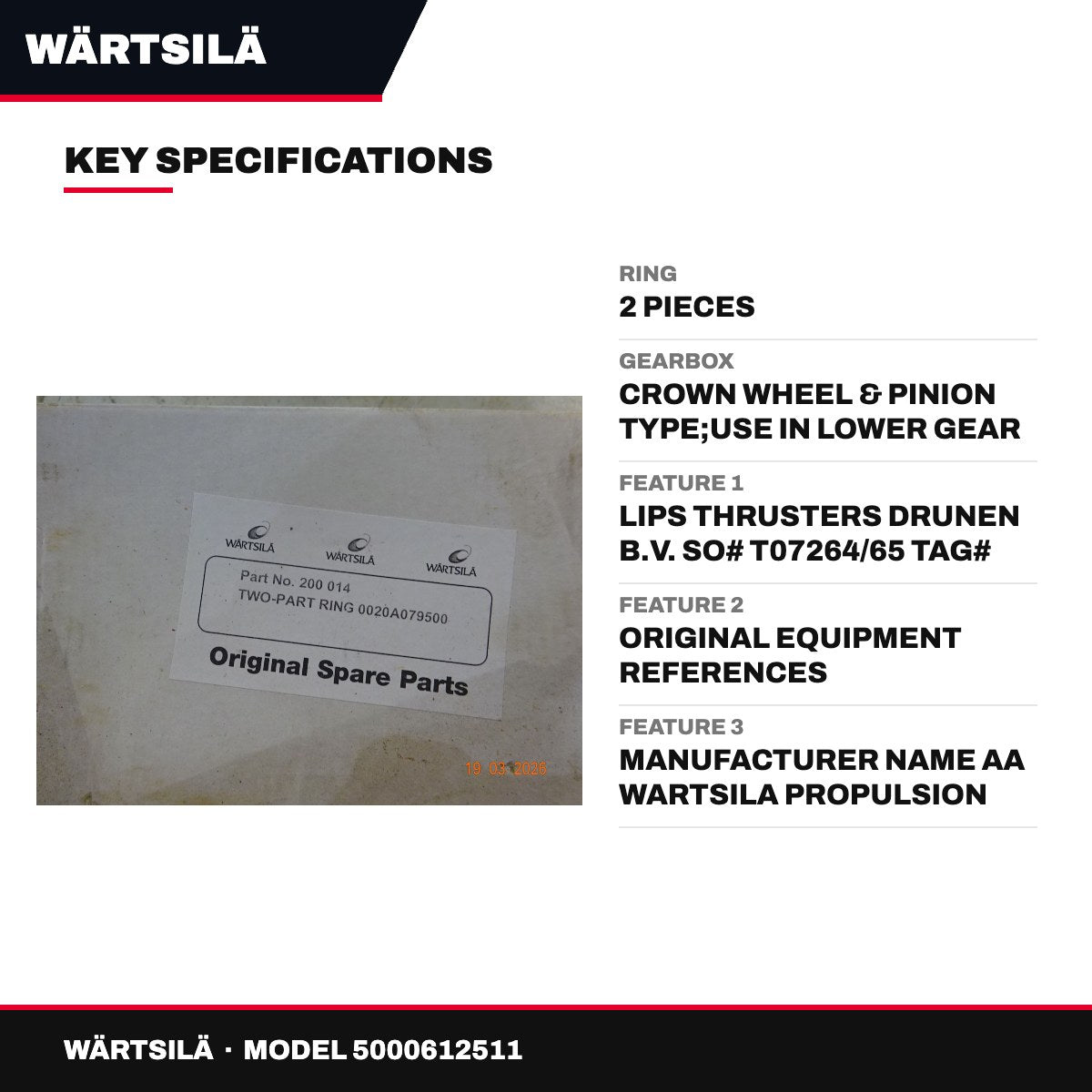 Wärtsilä – Ring, 2 Pieces