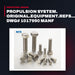 Wärtsilä – Screw, Hexagon Head, **** dia