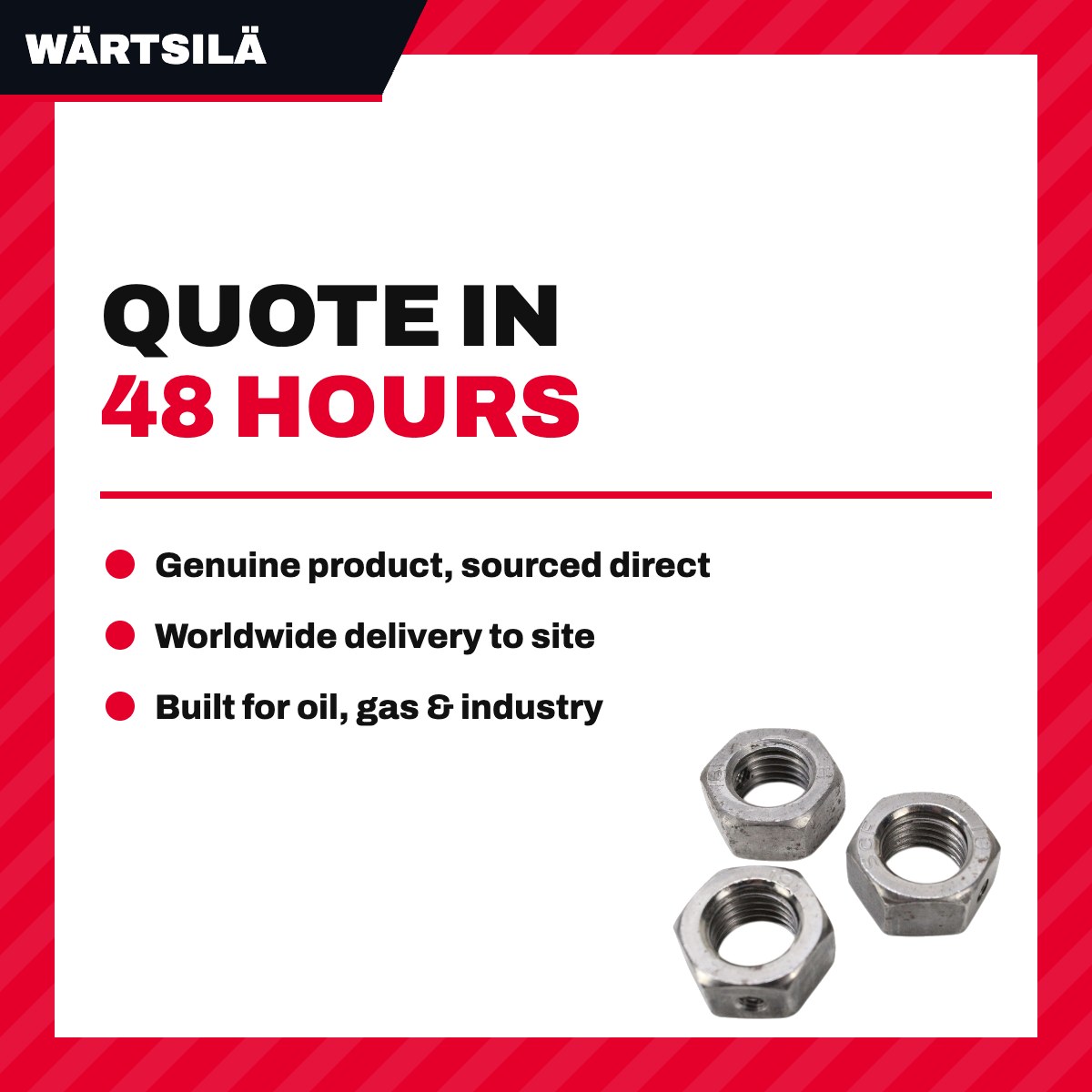 Wärtsilä – Nut Hex