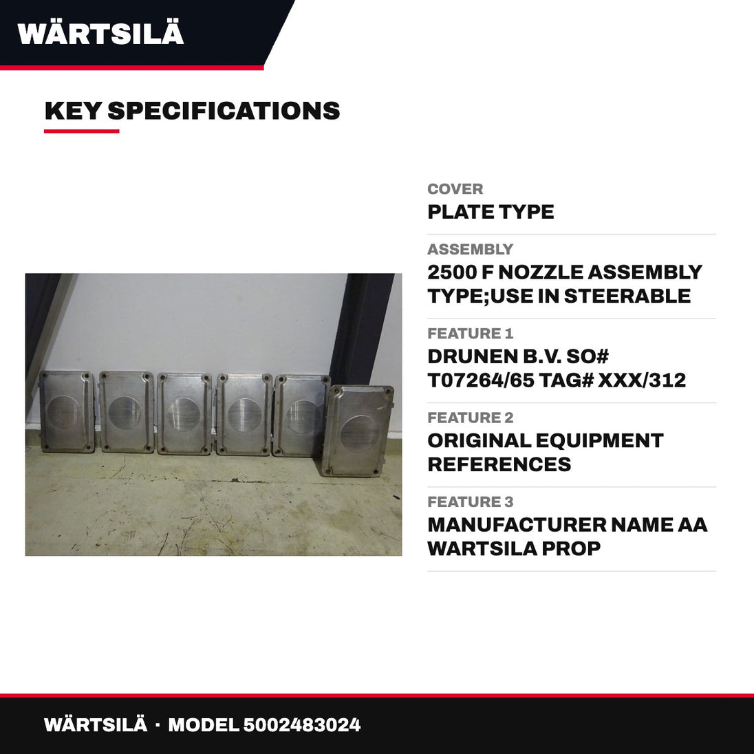 Wärtsilä – Plate Cover