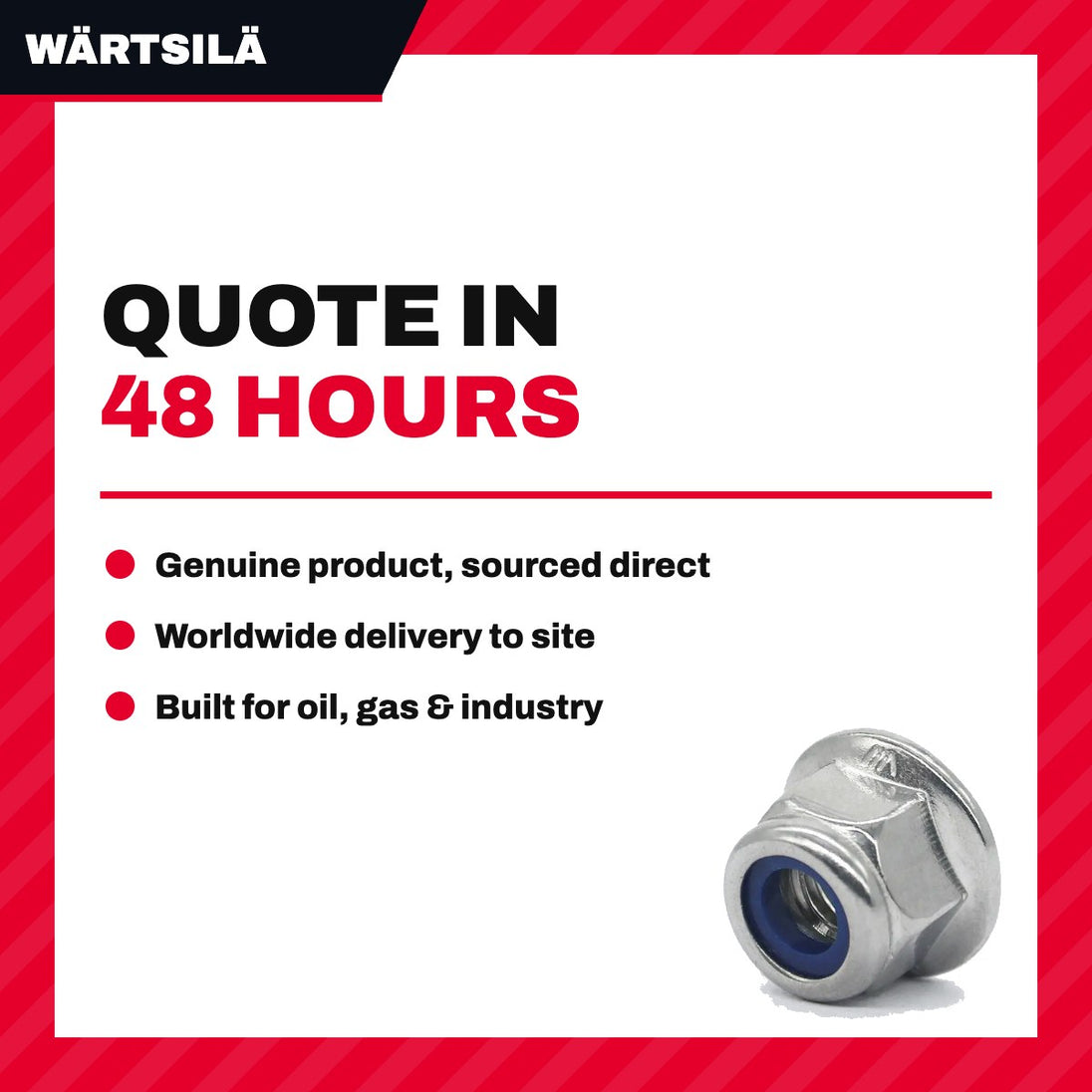 Wärtsilä – Hexagon Nut