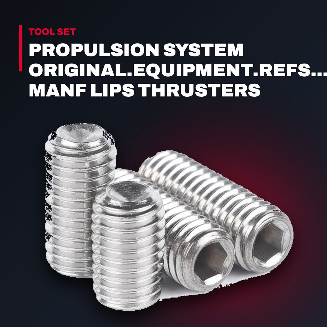 Wärtsilä – Screw, Hex.Socket Set Cup Point