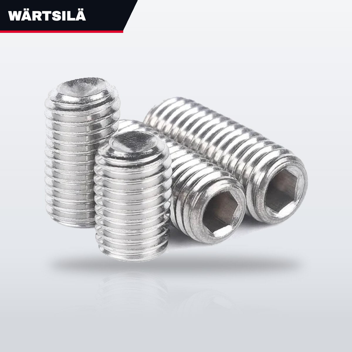 Wärtsilä – Screw, Hex.Socket Set Cup Point