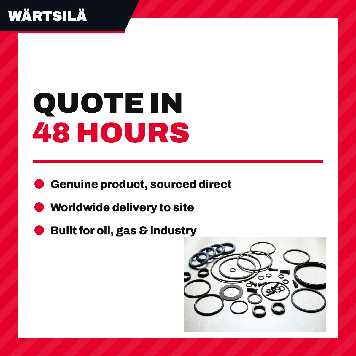 Wärtsilä – Seal Ring Gasket Kit