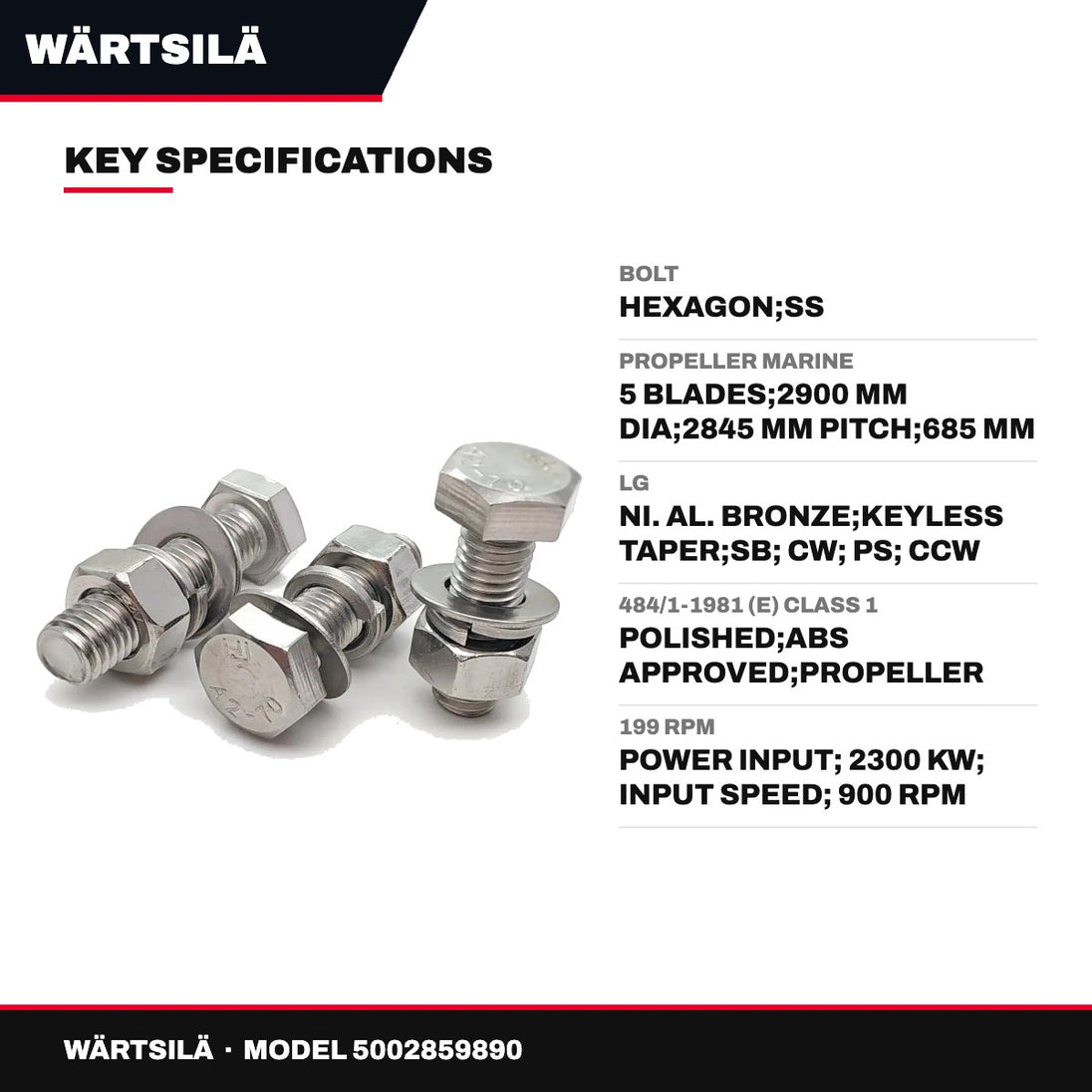 Wärtsilä – Bolt, Hexagon, SS